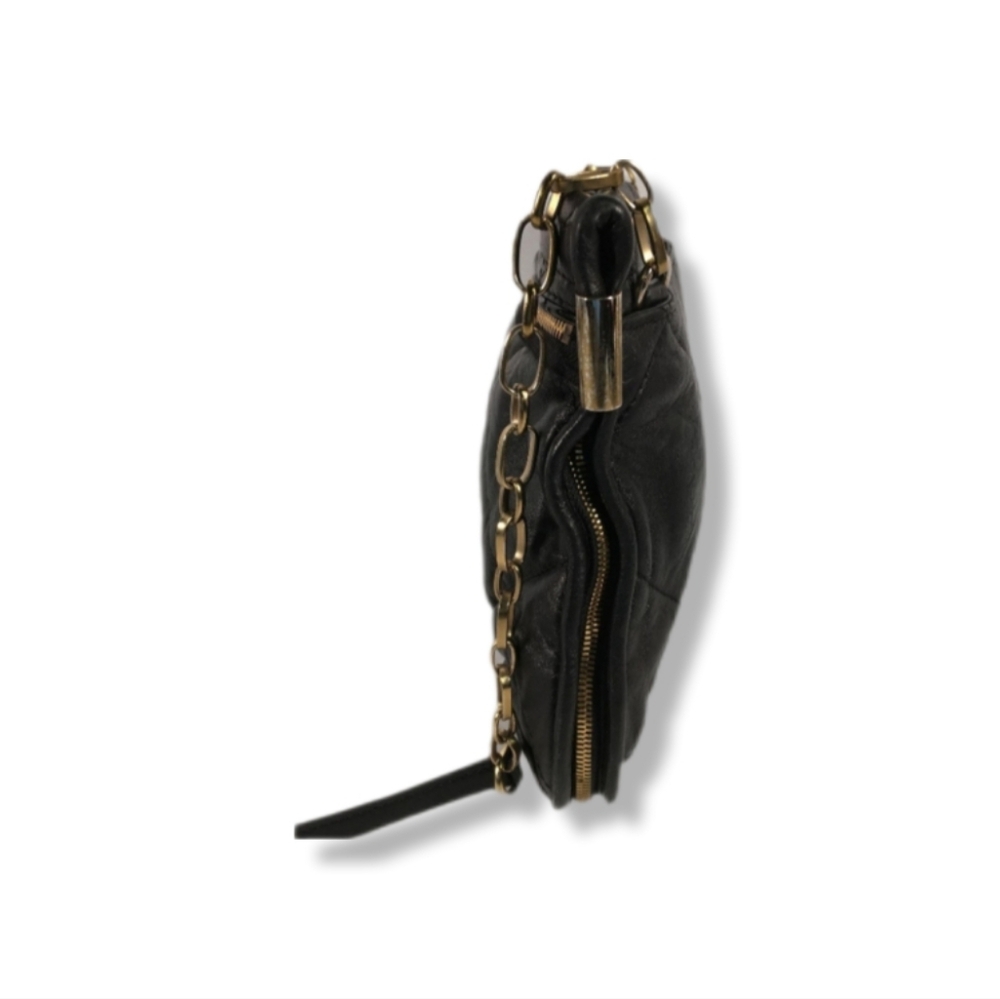 LANVIN Paris Vintage soft black Italian leather Lanvin purse - Picture 8 of 14